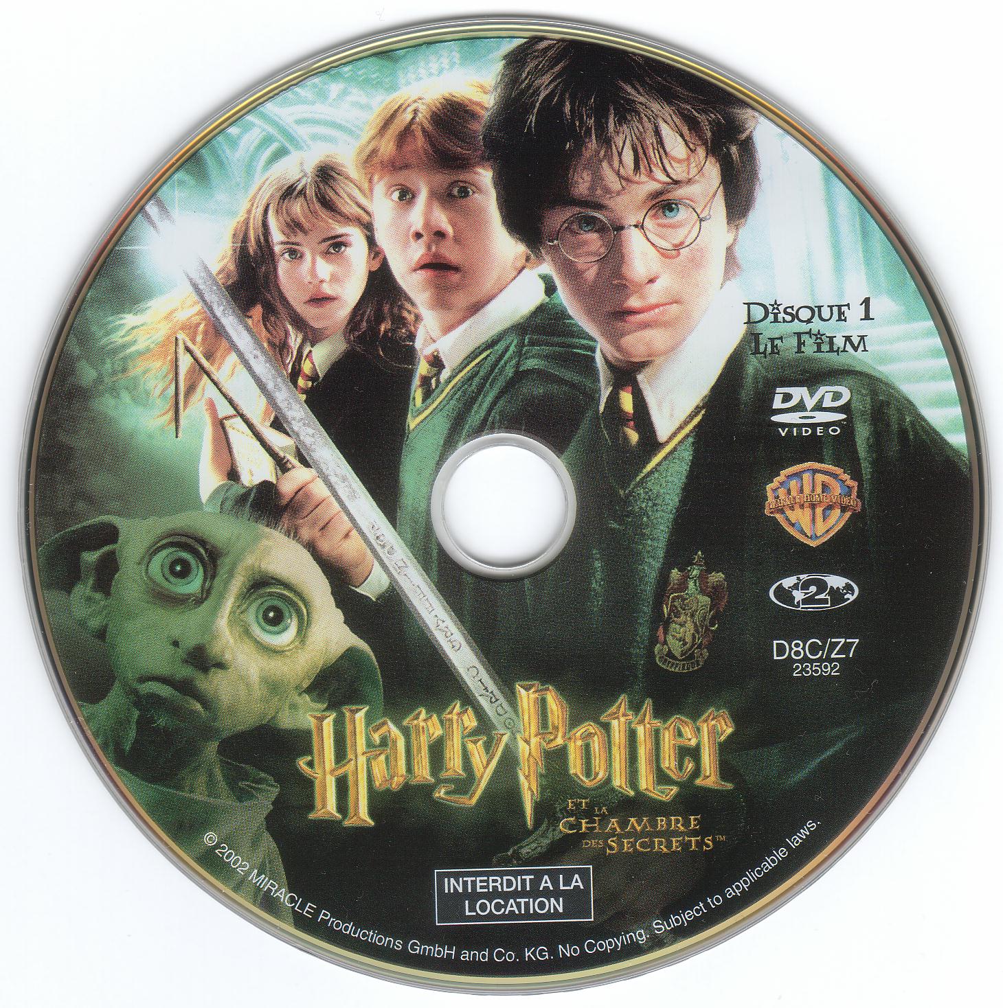 Sticker de Harry Potter et la chambre des secrets - Cinéma Passion