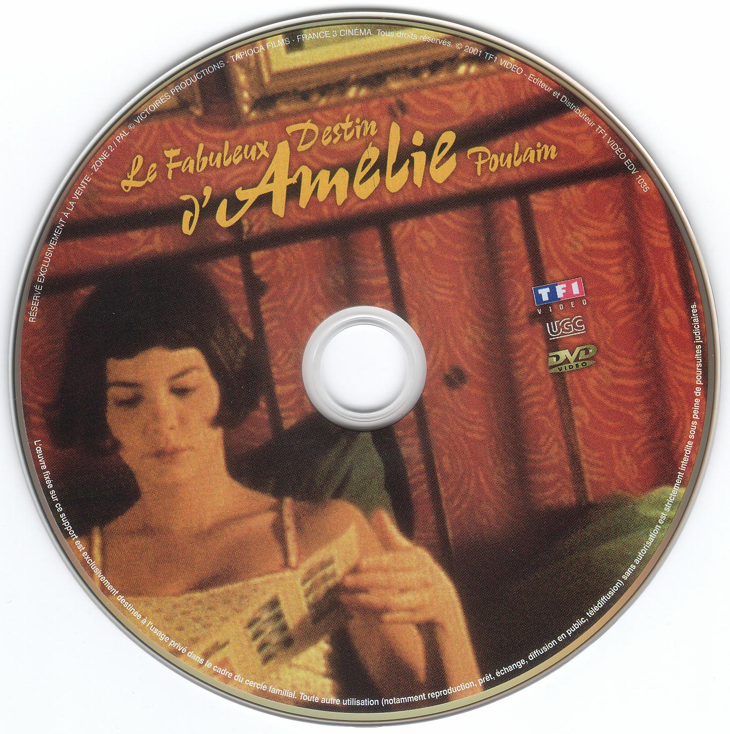 Sticker de Le Fabuleux destin d'Amélie Poulain Cinéma Passion