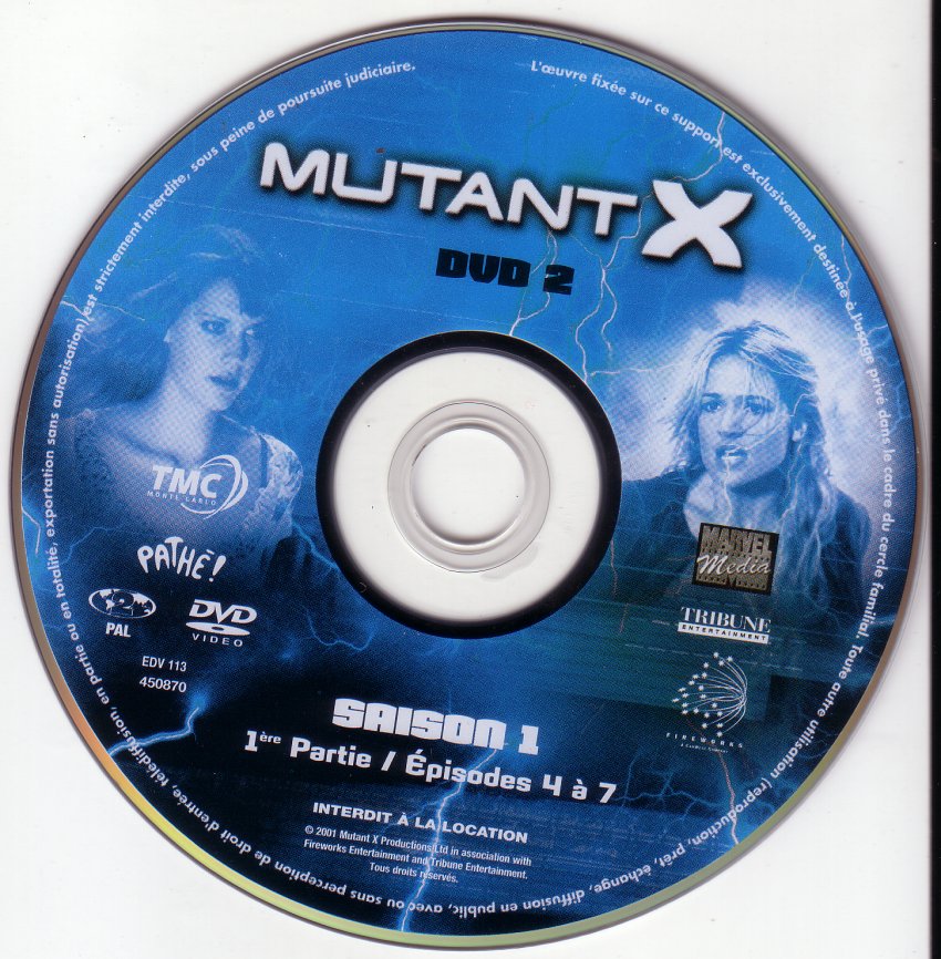 Mutant X saison1 dvd 2 1eme partie