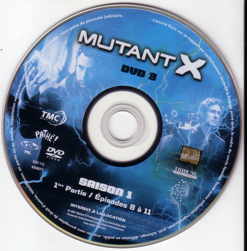 Mutant X saison1 dvd 3 1eme partie