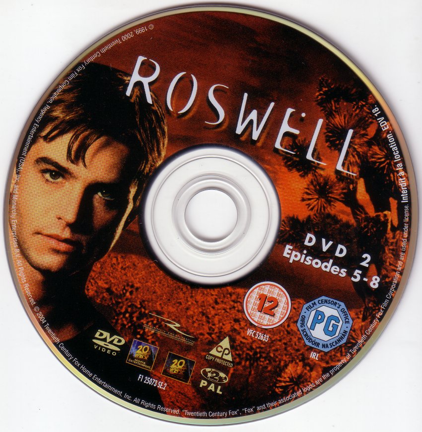 Roswell saison 1 dvd 2