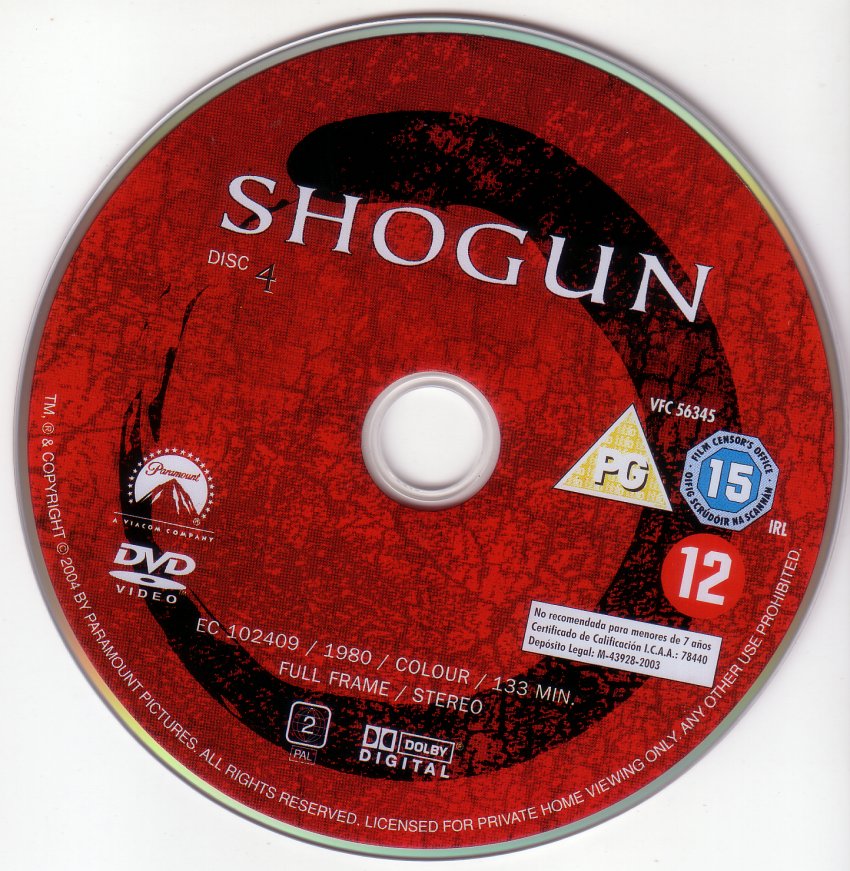 Shogun dvd 4