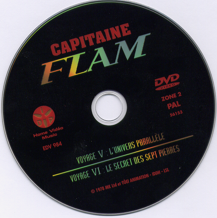 Capitaine Flam dvd 3