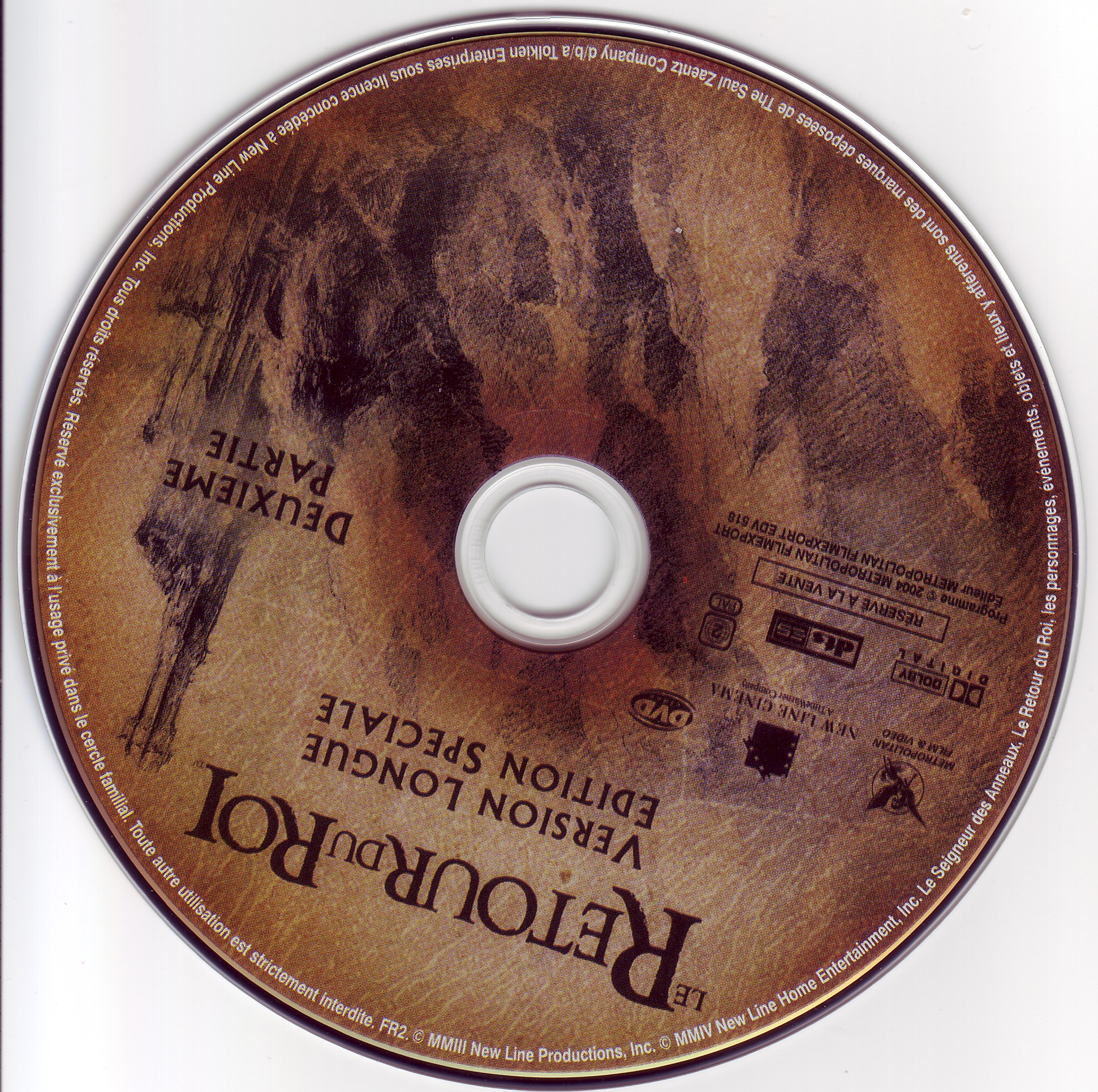 Le seigneur des anneaux le retour du roi version longue (disc 2)