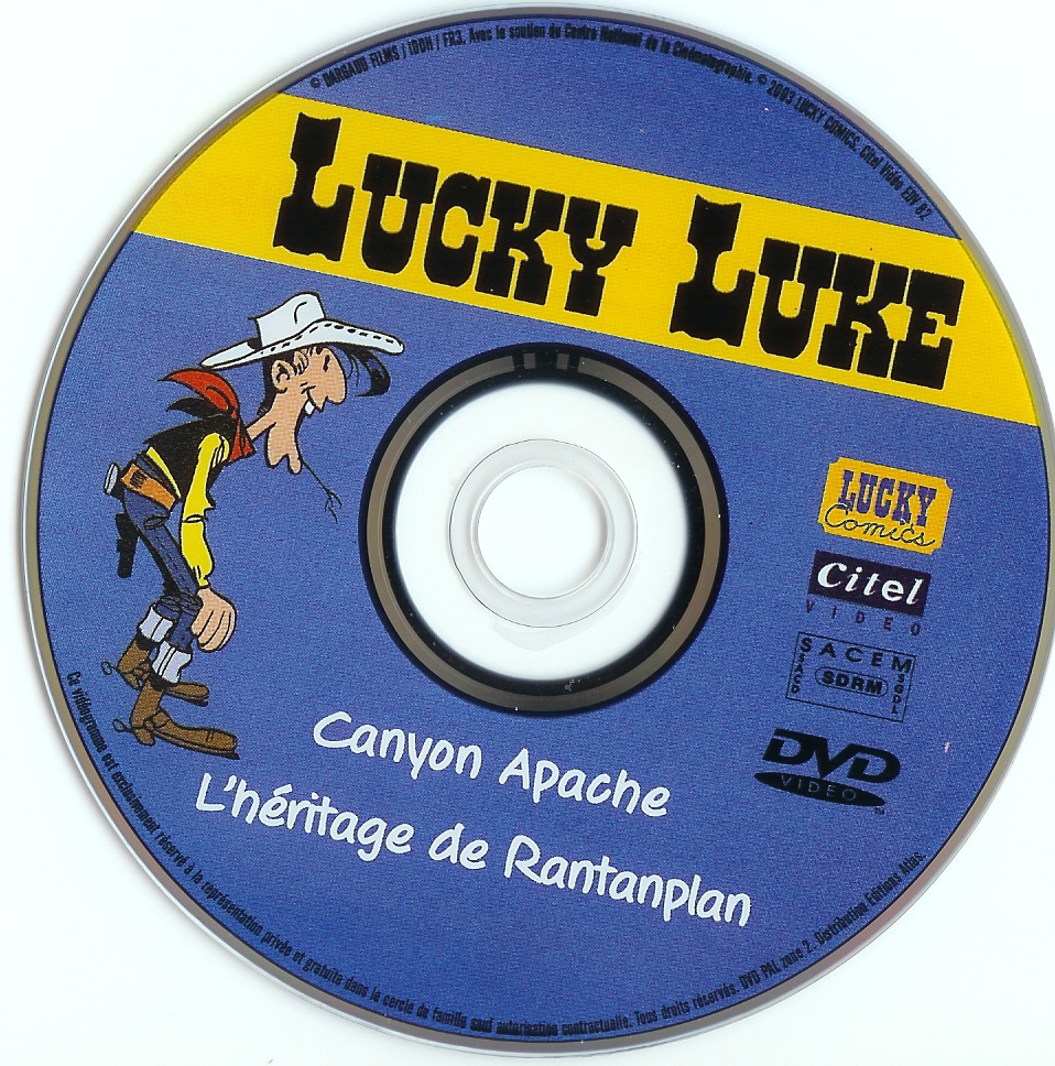 Lucky luke - Canyon apache - l hritage de Rantanplan