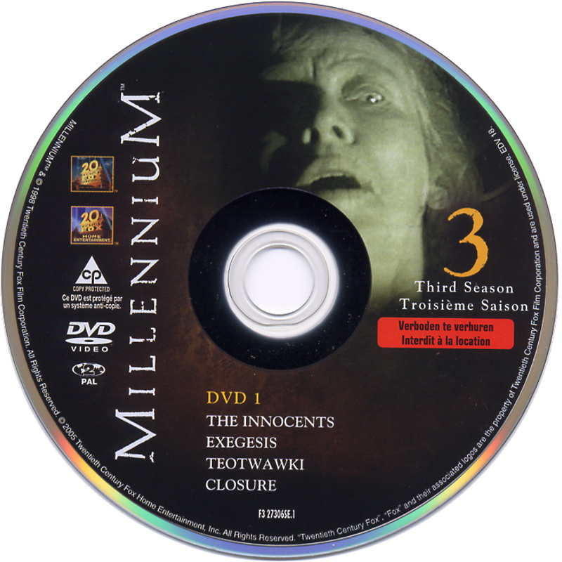 Millennium saison 3 dvd 1