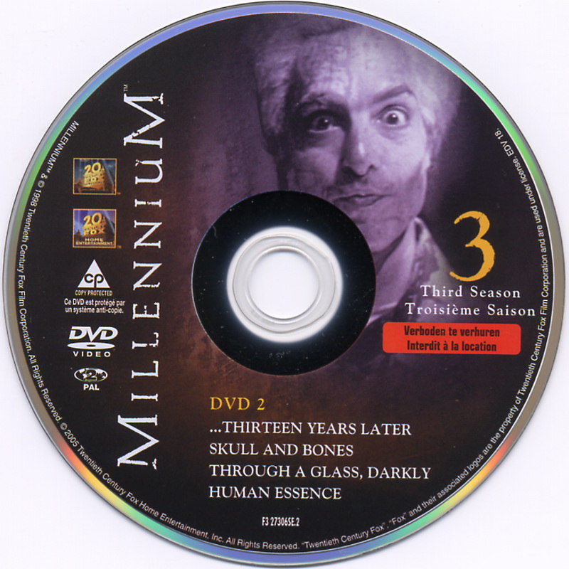Millennium saison 3 dvd 2