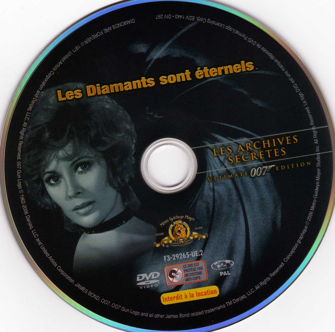 007 Les diamants sont ternels BONUS Ultimate Edition