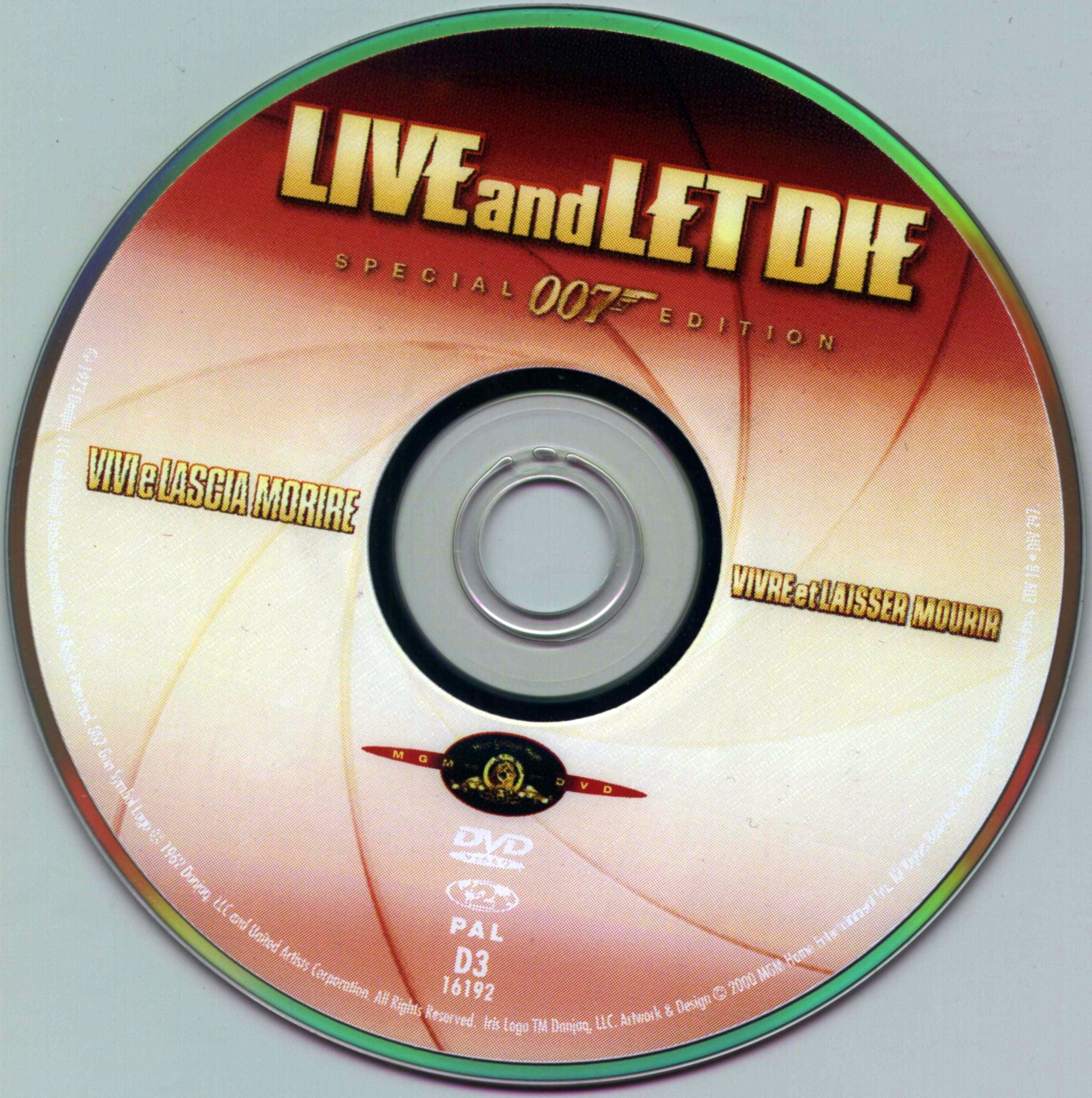 007 - Vivre et laisser mourir