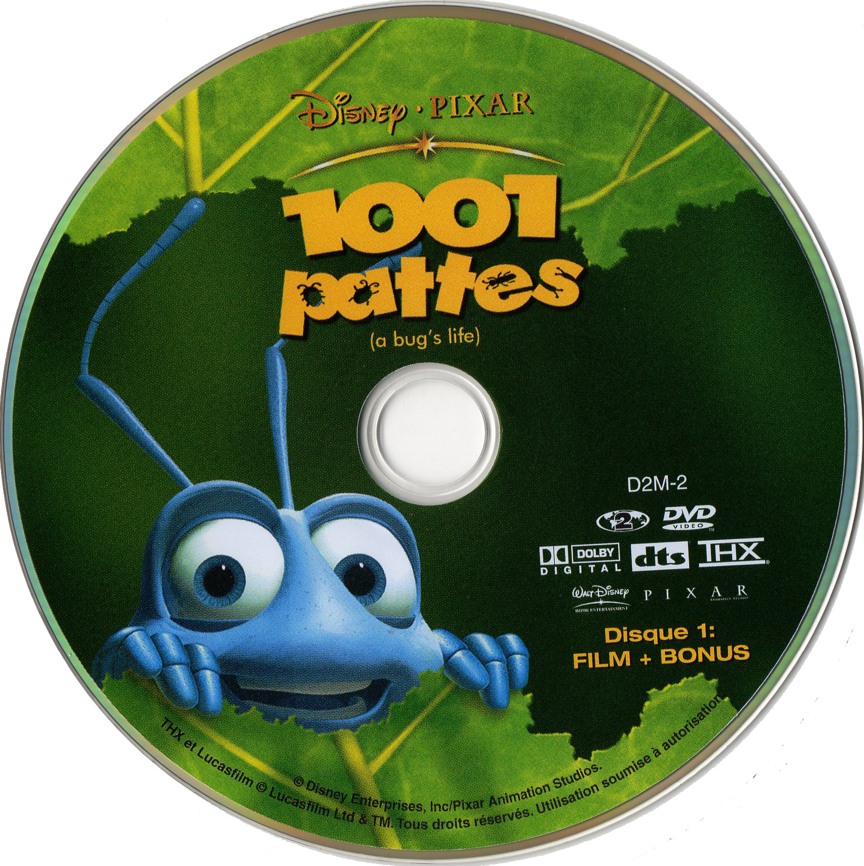 1001 pattes DISC 1