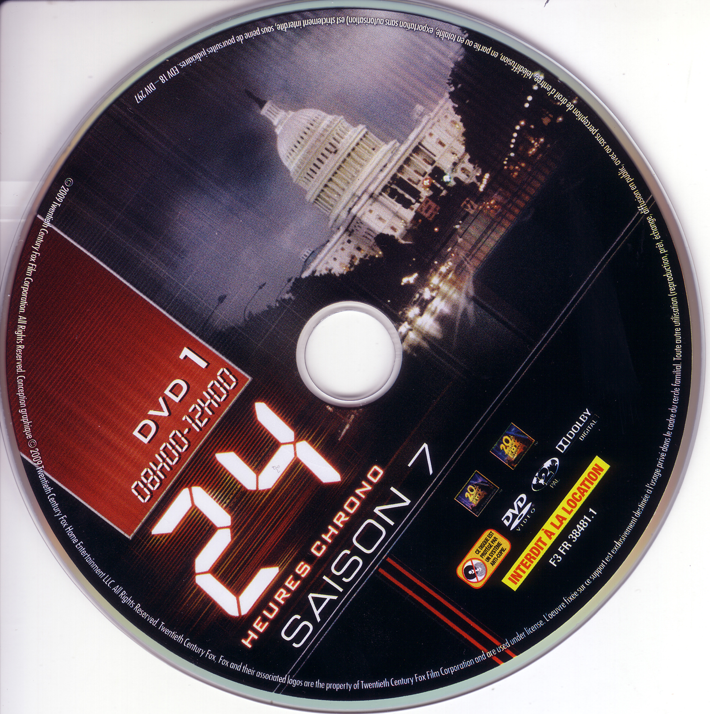 24 heures chrono Saison 7 dvd 1