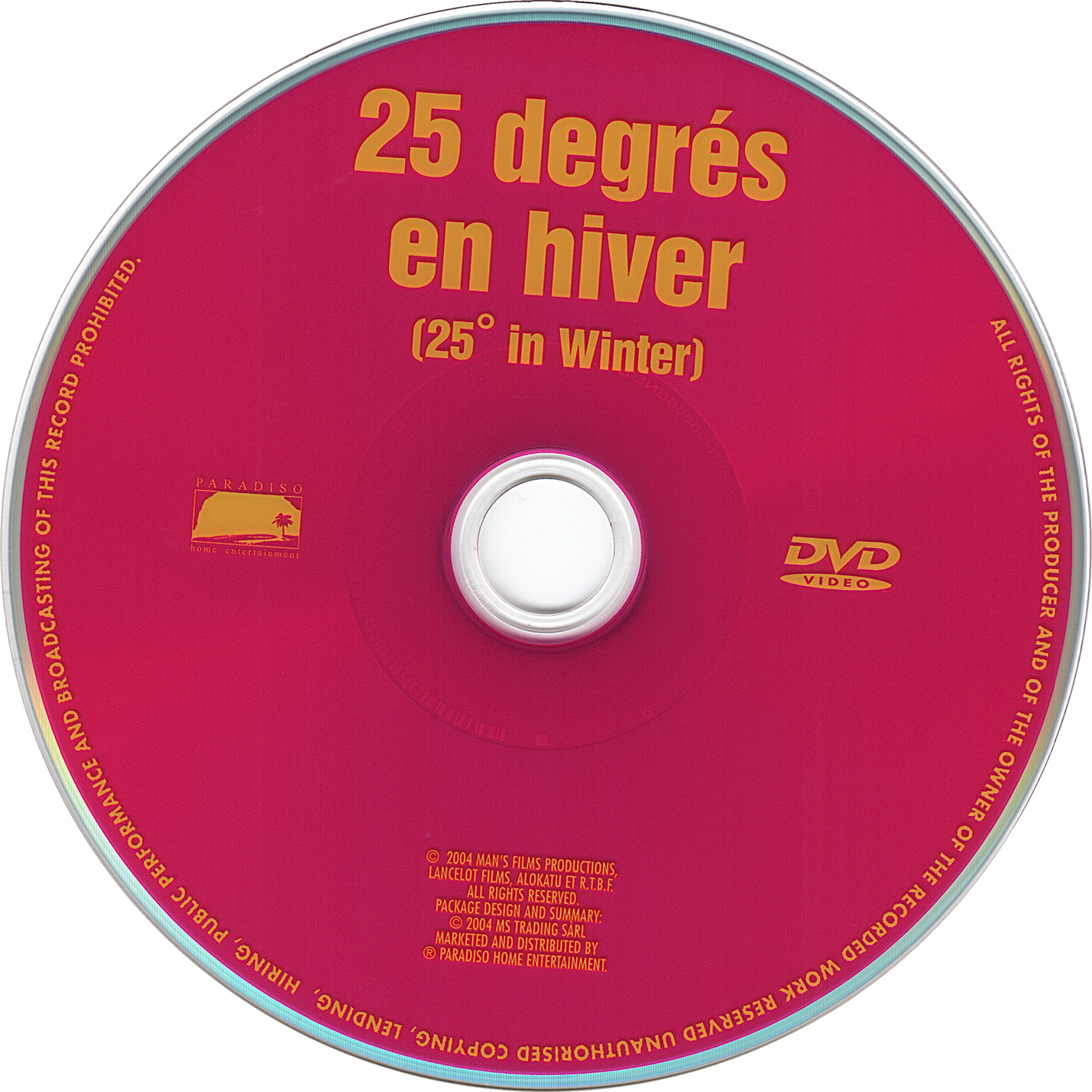 25 degrs en hiver