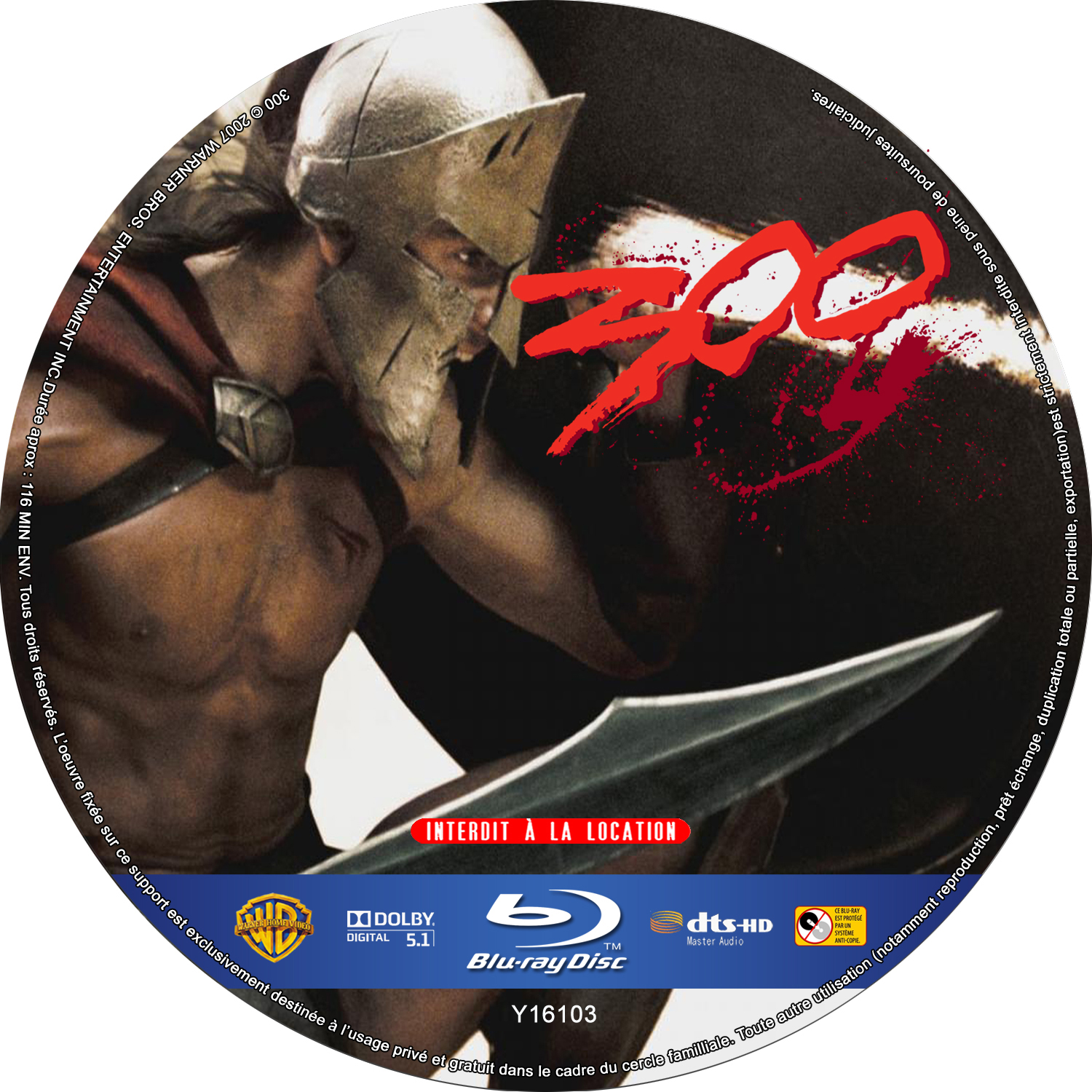 300 custom (BLU-RAY)