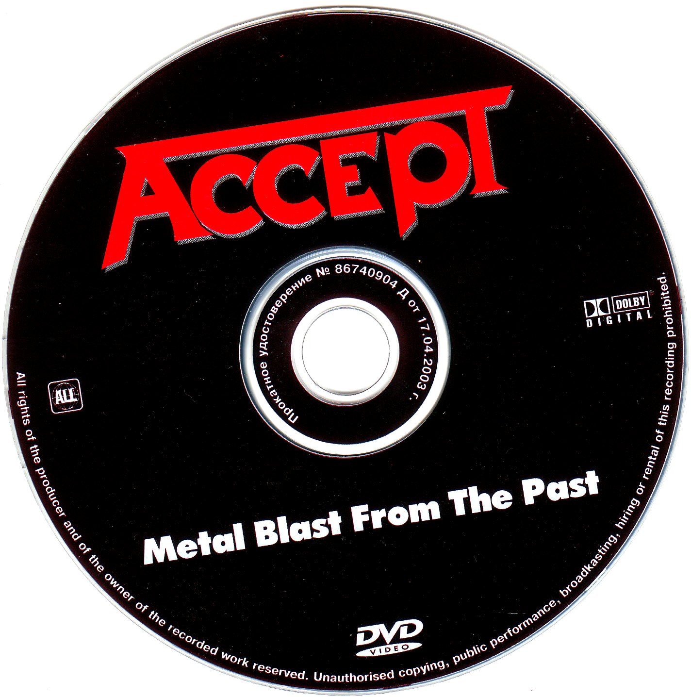 Accept Metal blast from the past