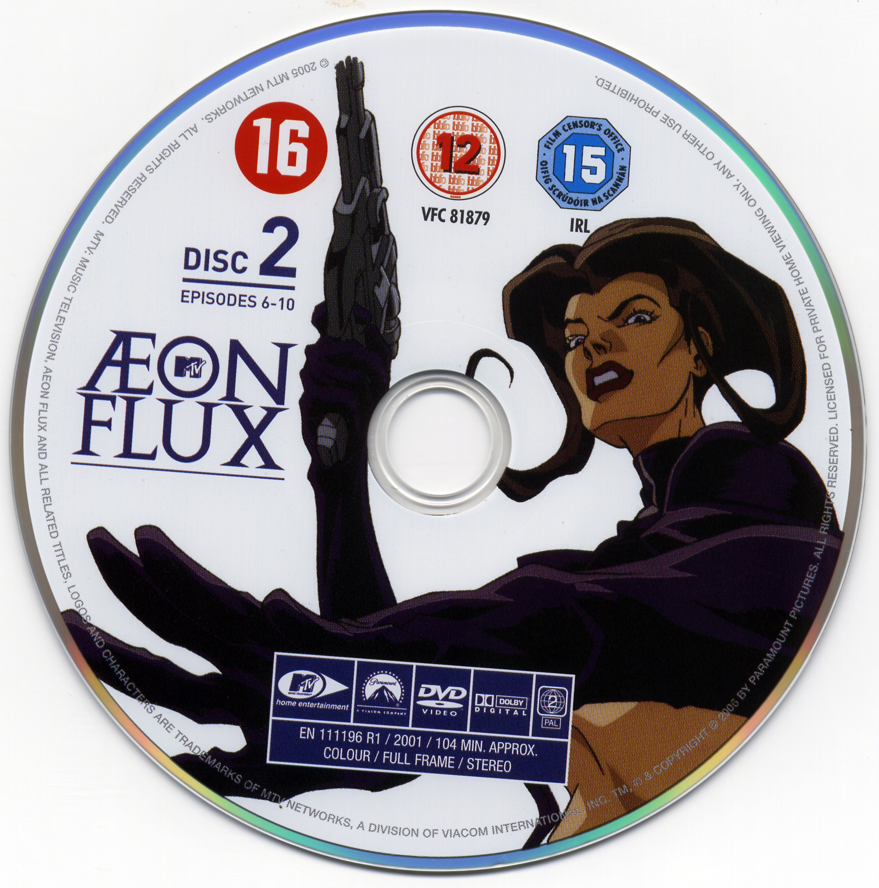 Aeon flux DVD 2