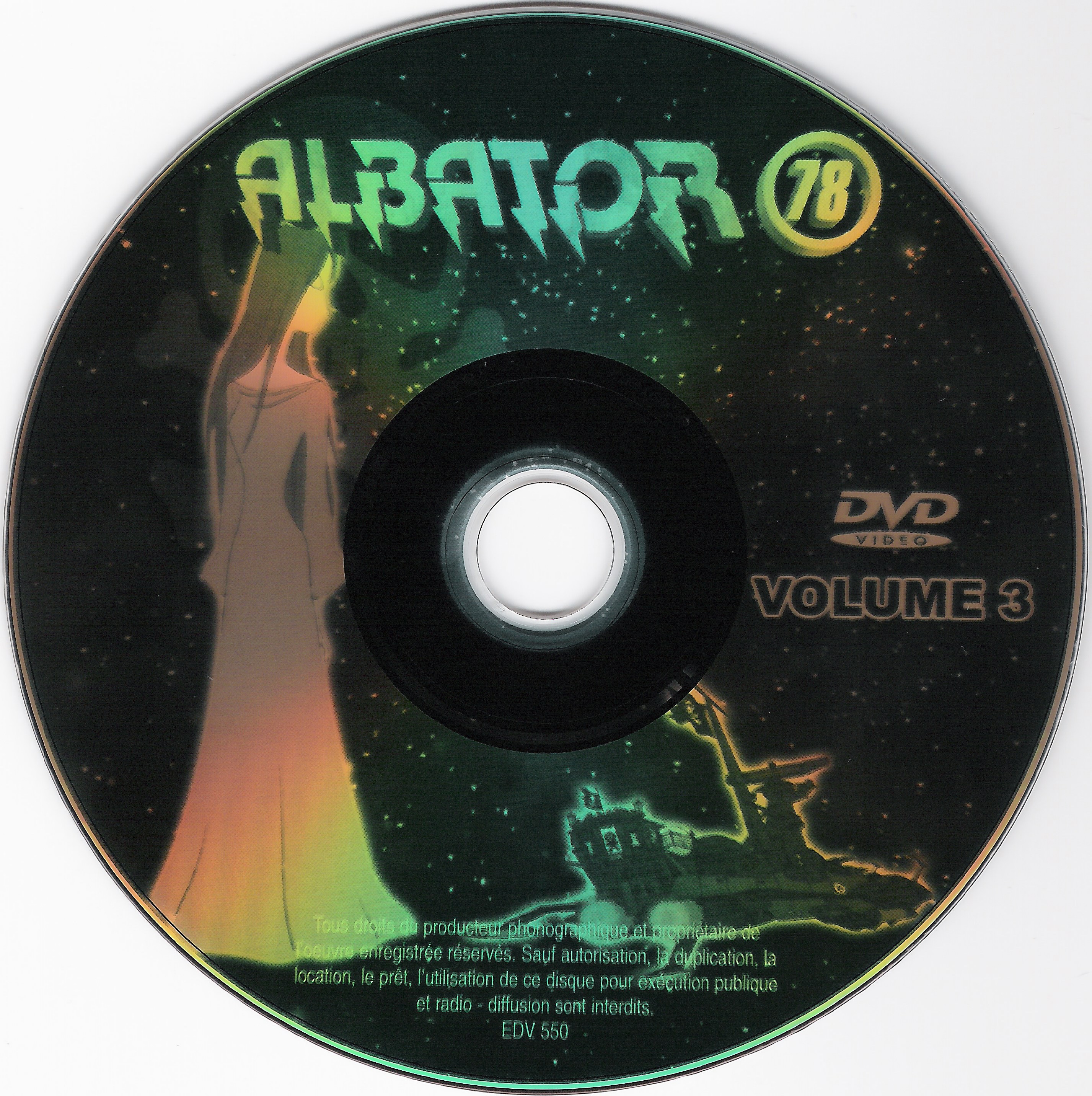 Albator 78 vol 3 (GENERATION DVD)