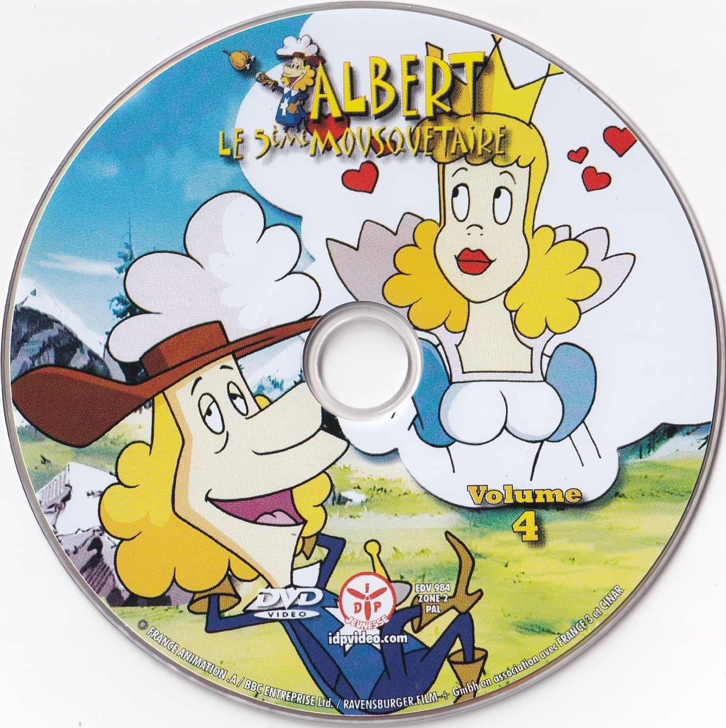 Albert le 5 me mousquetaire DISC 4