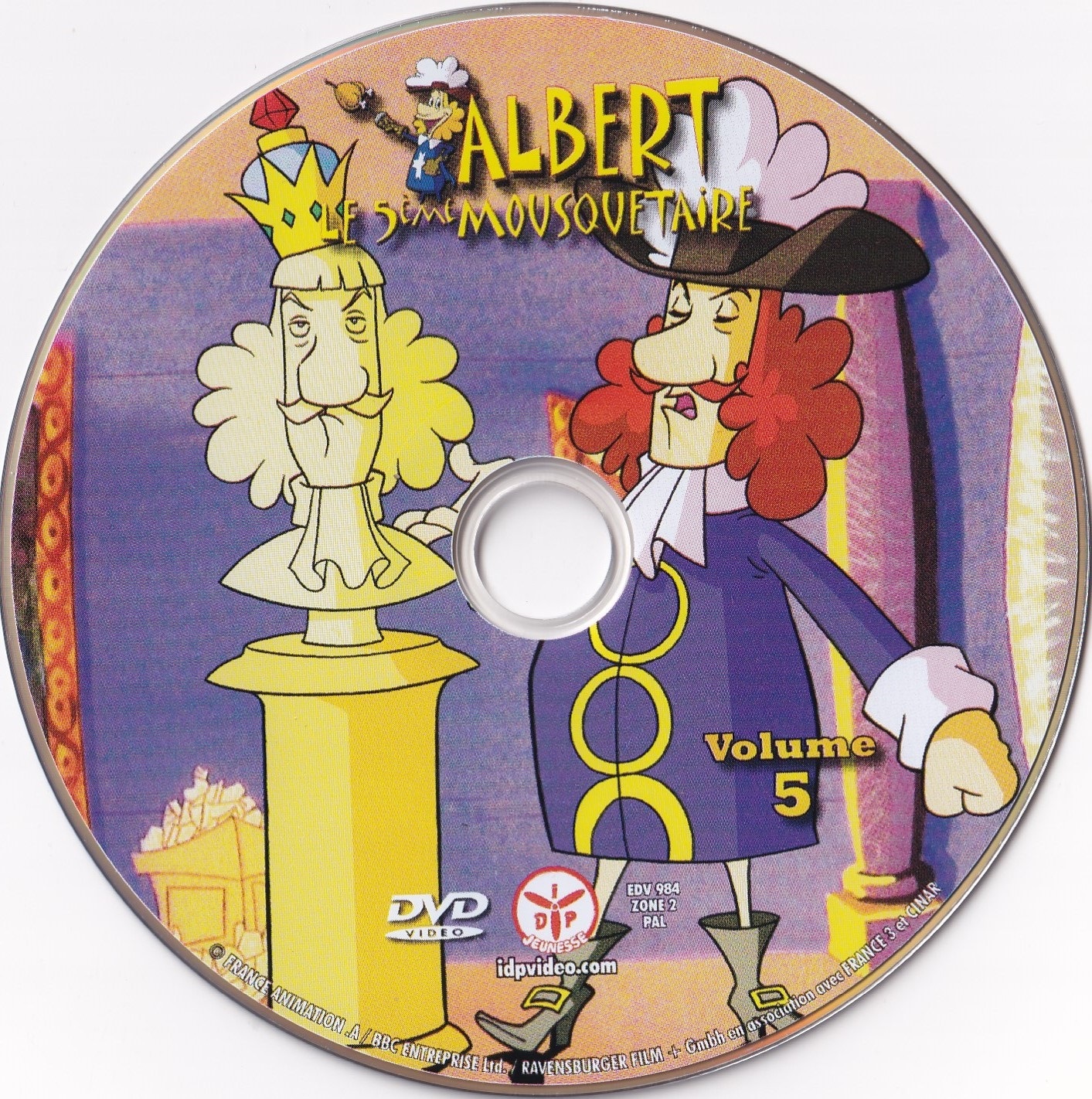 Albert le 5 me mousquetaire DISC 5