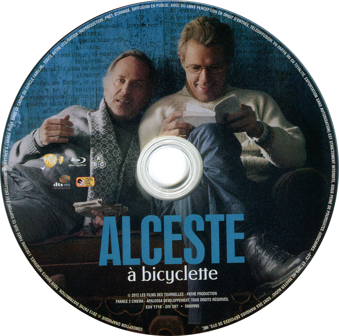 Alceste  bicyclette (BLU-RAY)