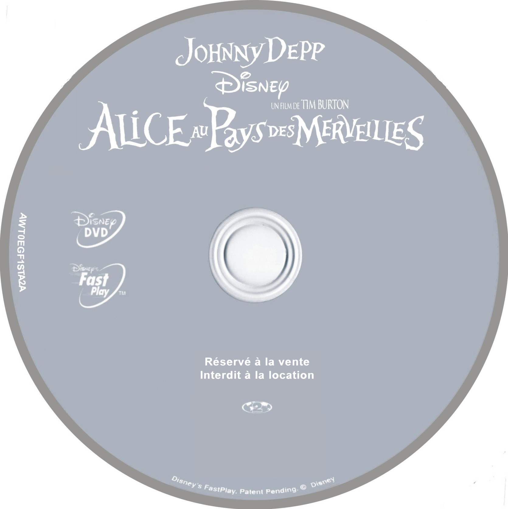 Alice au pays des merveilles (Tim Burton) v2