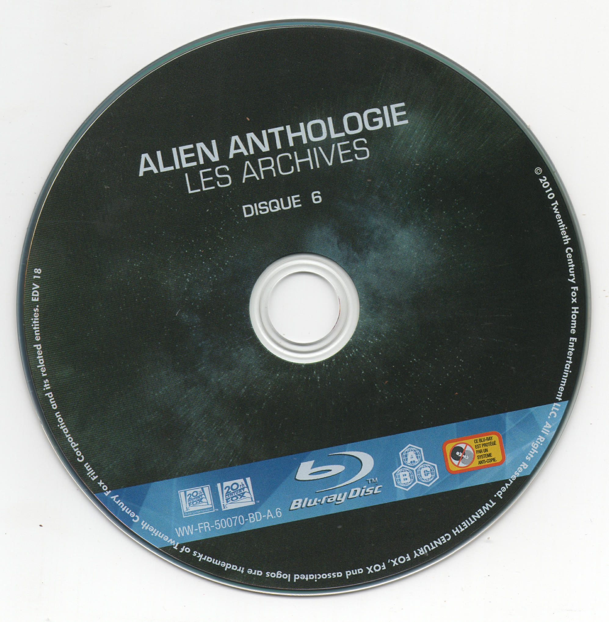 Alien Anthologie La archives (BLU-RAY)