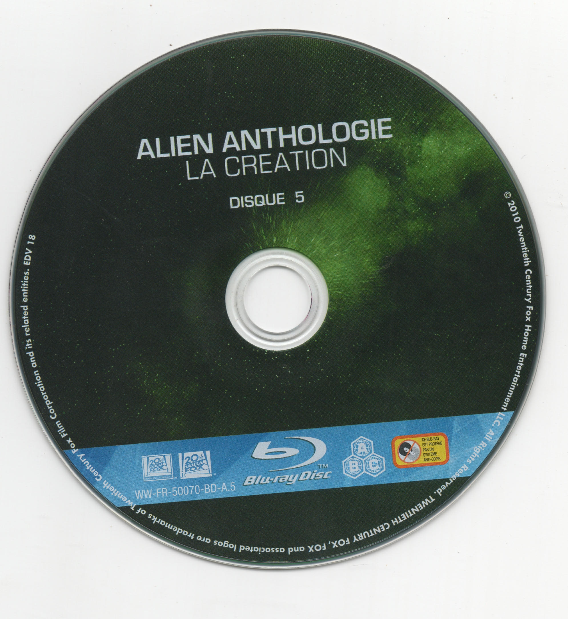 Alien Anthologie La cration (BLU-RAY)