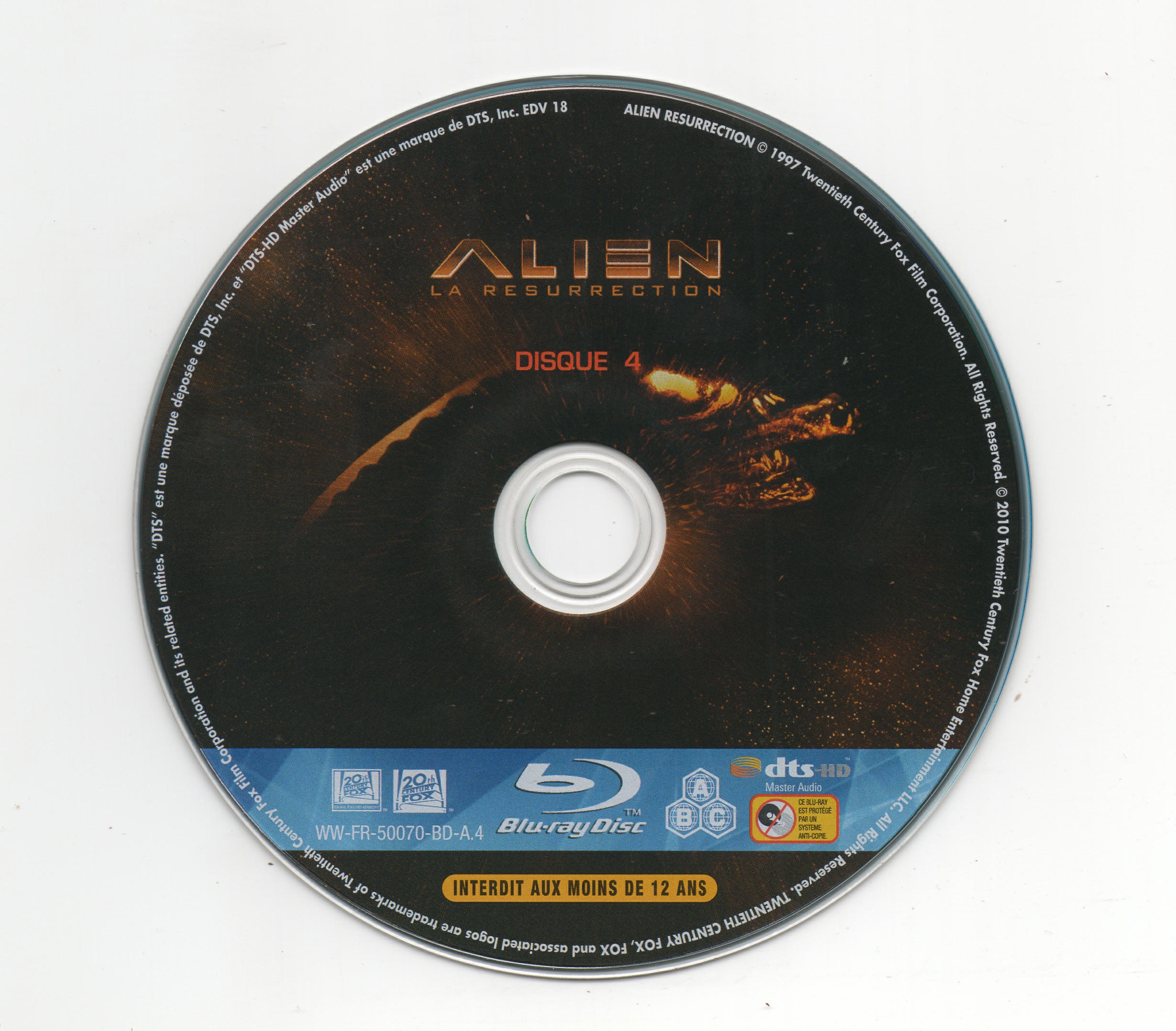 Alien la resurrection (BLU-RAY) v2