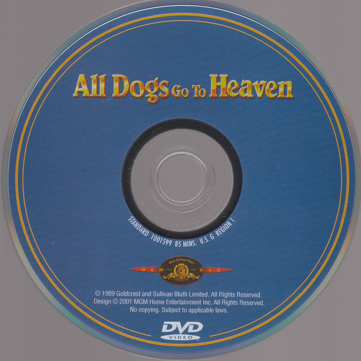 All dogs go to heaven - Tous les chiens vont au paradis (Canadienne)