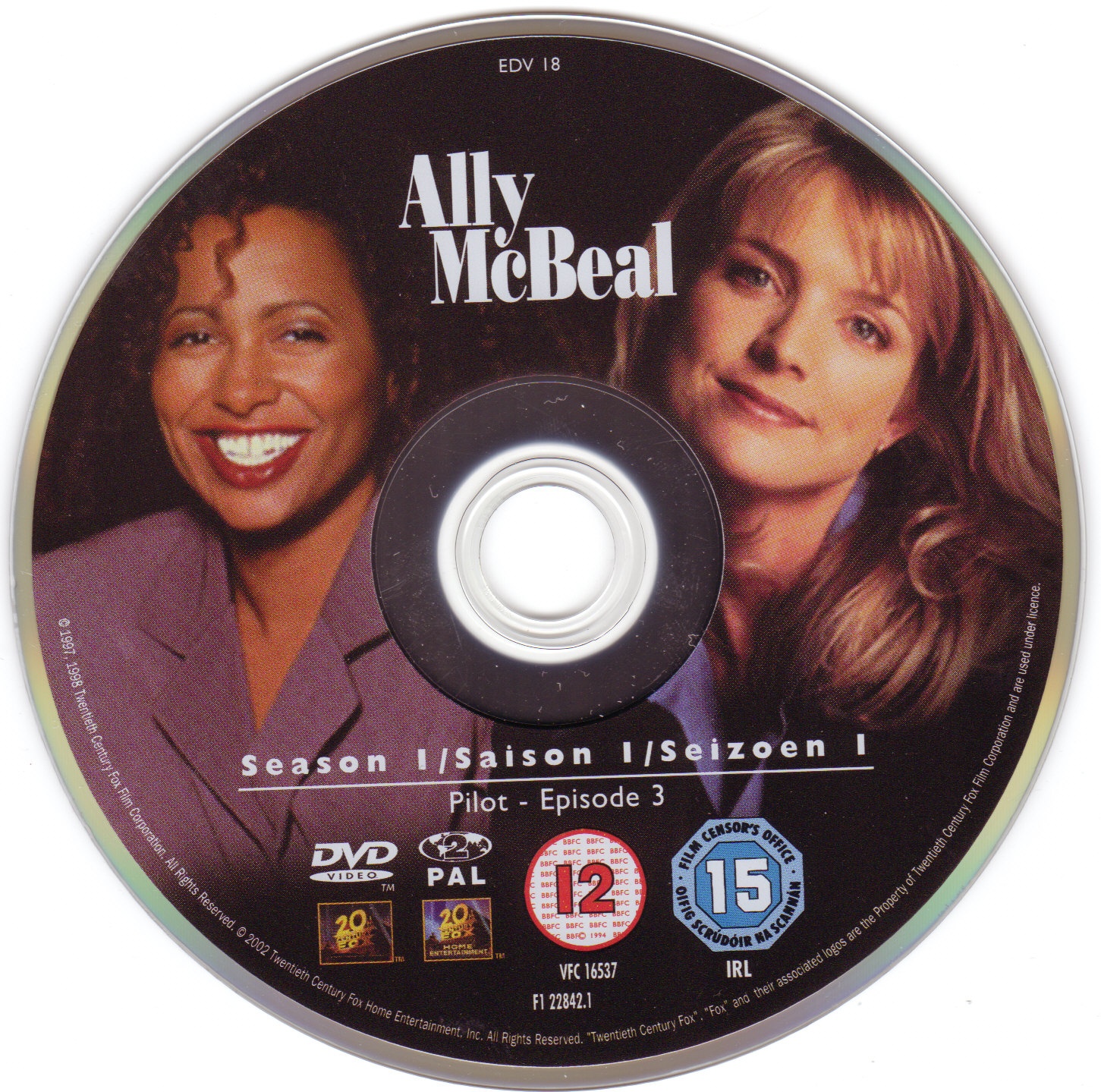 Ally McBeal Saison 1 DVD 1