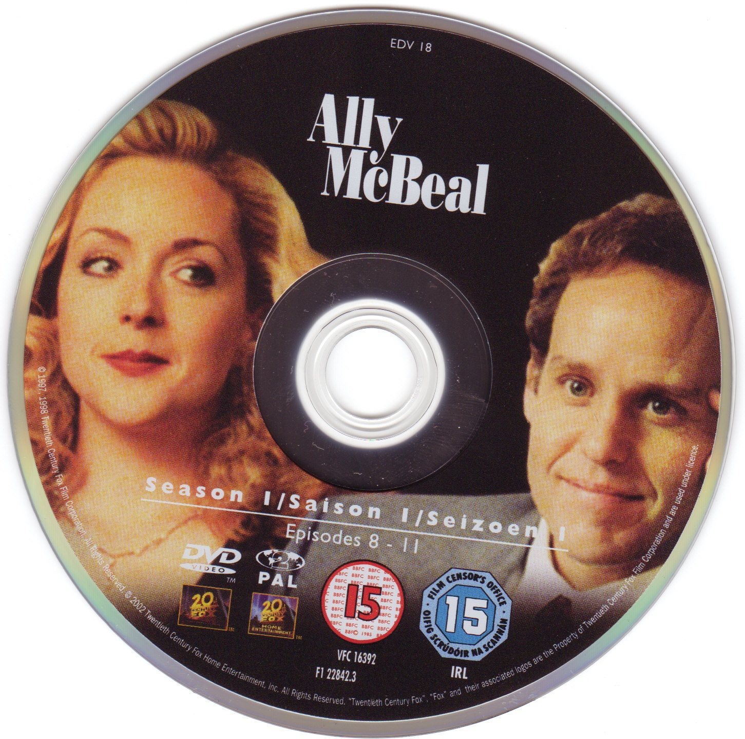 Ally McBeal Saison 1 DVD 3