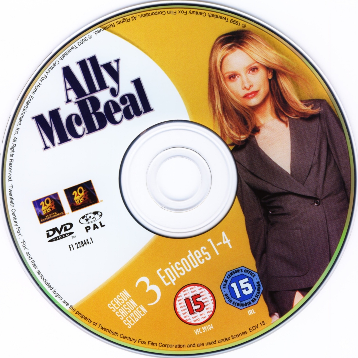 Ally McBeal Saison 3 DVD 1