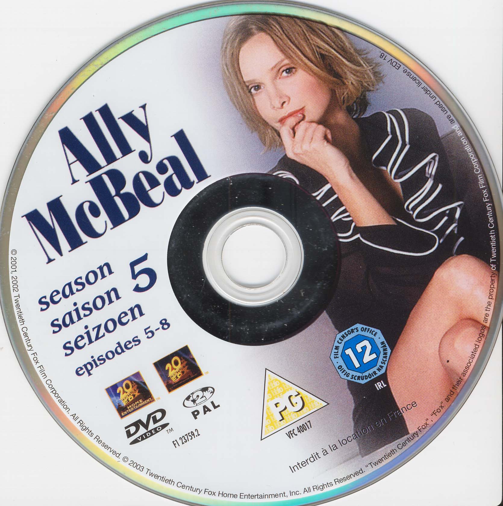 Ally McBeal Saison 5 DVD 2