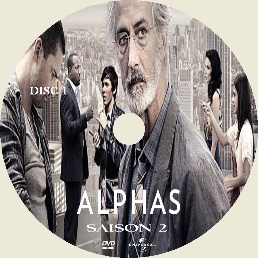 Alphas saison 2 DISC 1 custom