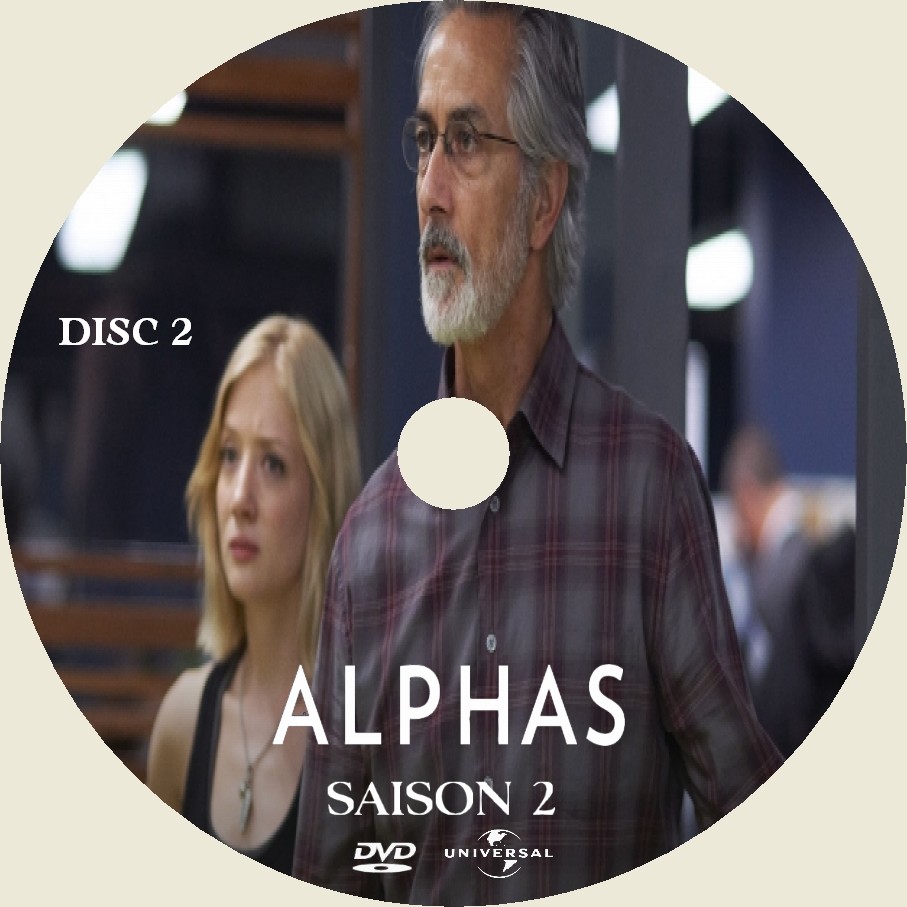 Alphas saison 2 DISC 2 custom