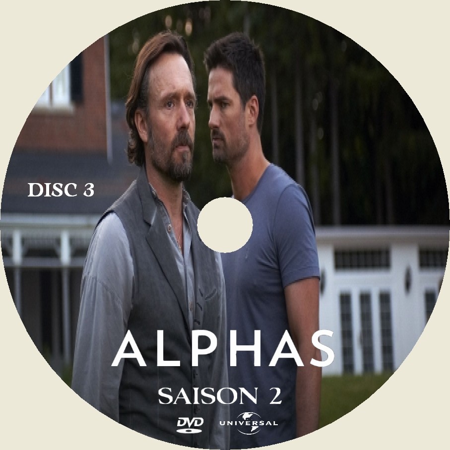 Alphas saison 2 DISC 3 custom