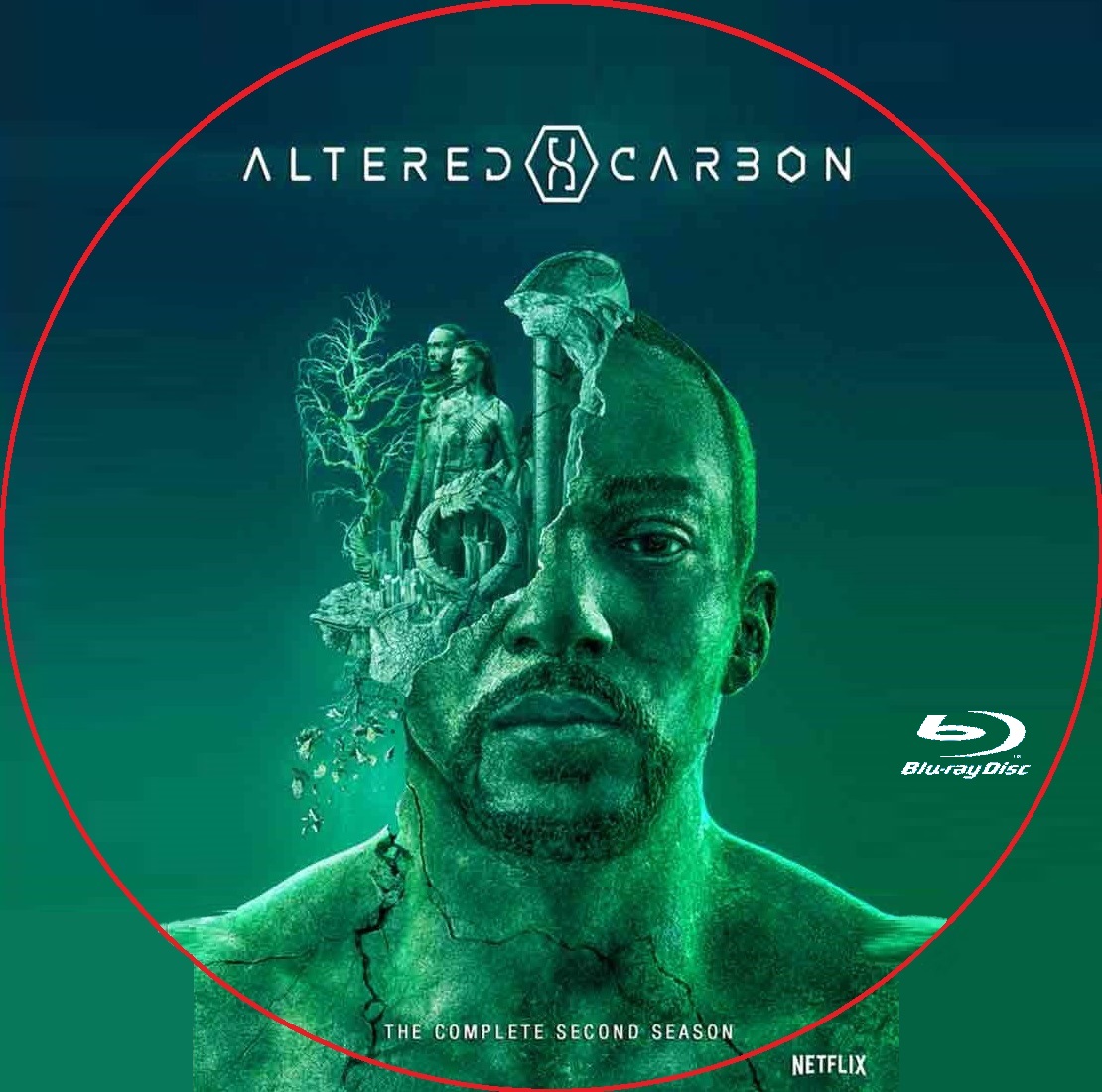 Altered Carbon Saison 2 Blu ray custom