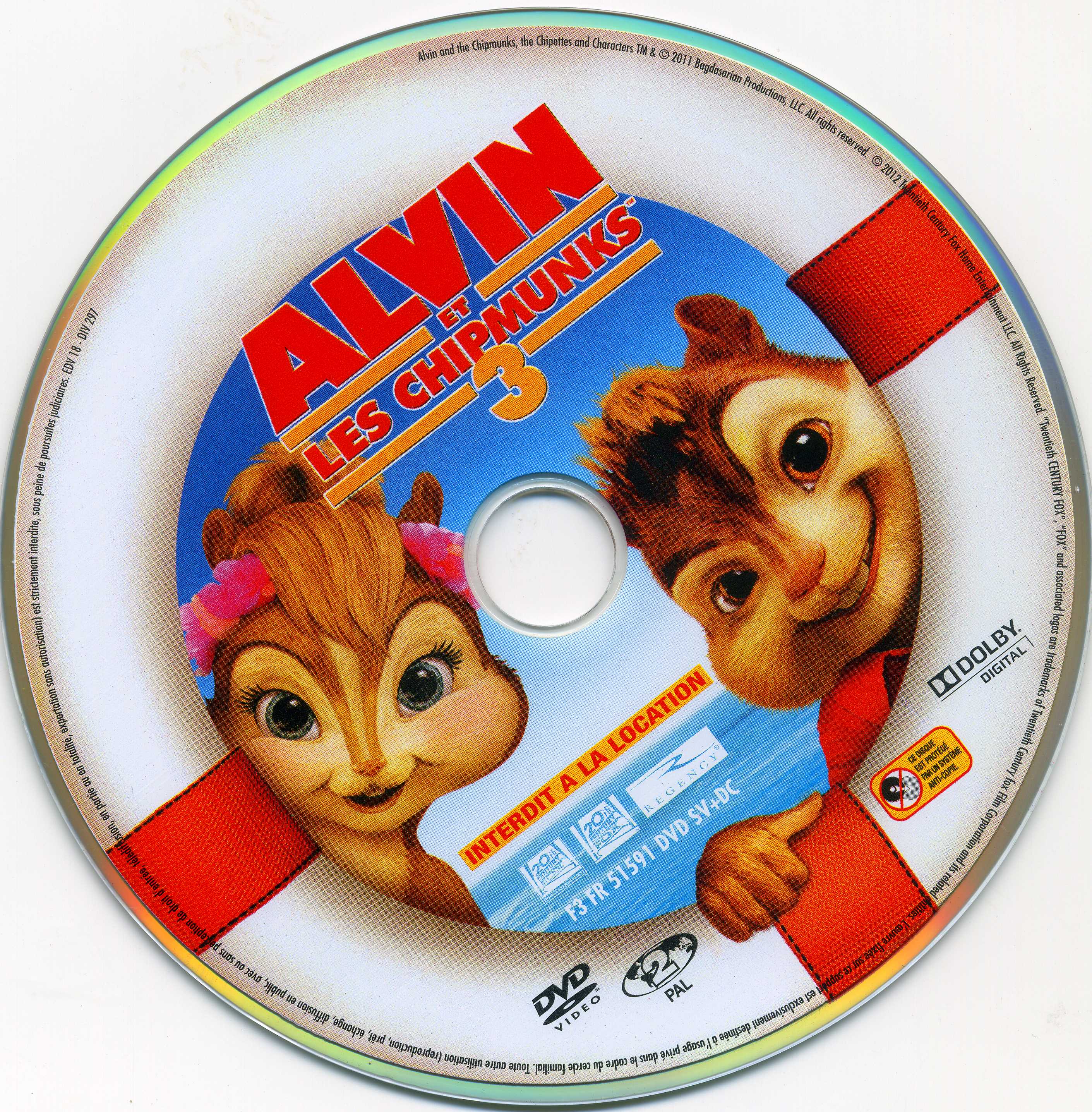 Alvin et les Chipmunks 3