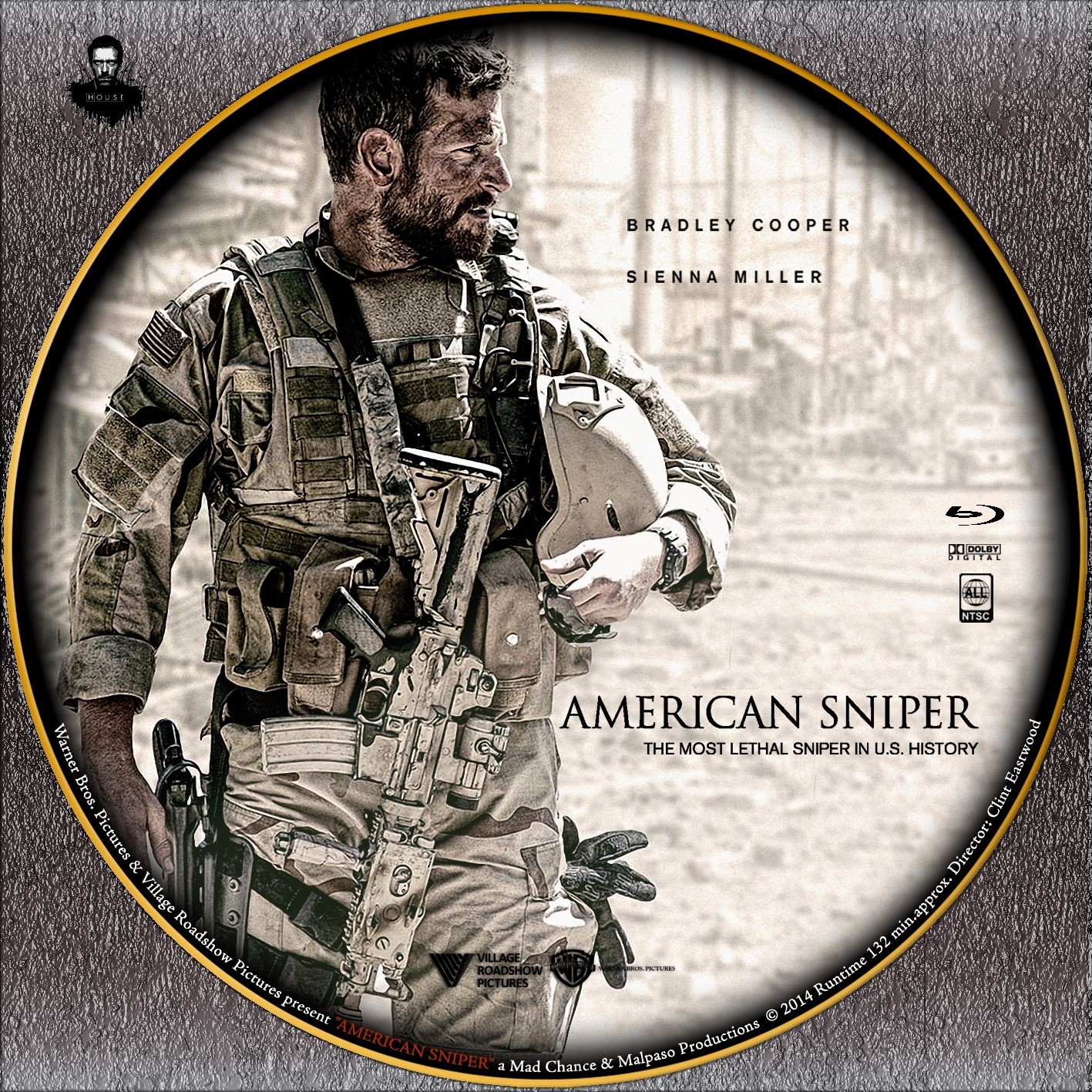 American Sniper custom (BLU-RAY)