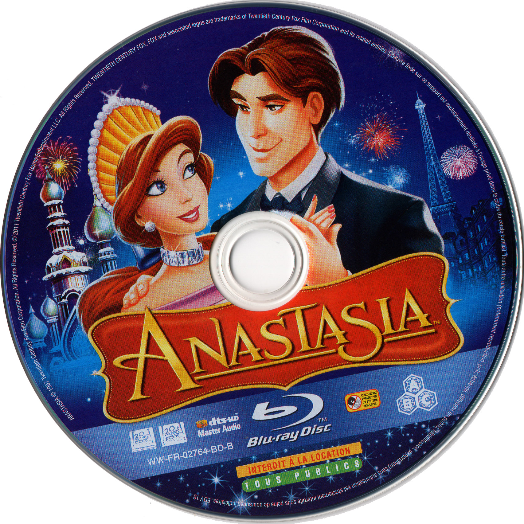 Anastasia (BLU-RAY)