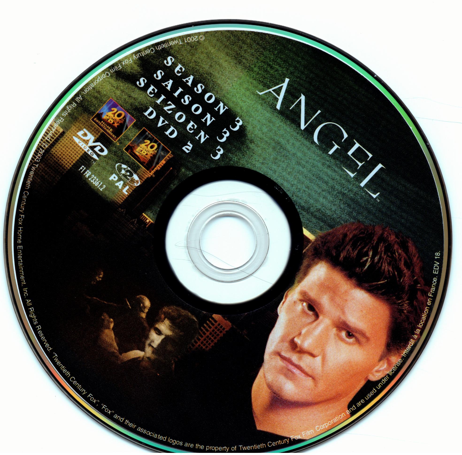 Angel Saison 3 dvd 2