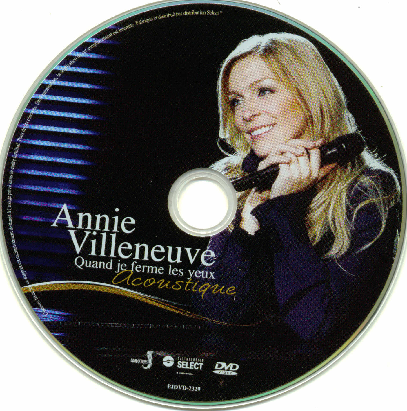 Annie Villeneuve Quand je ferme les yeux Acoustique