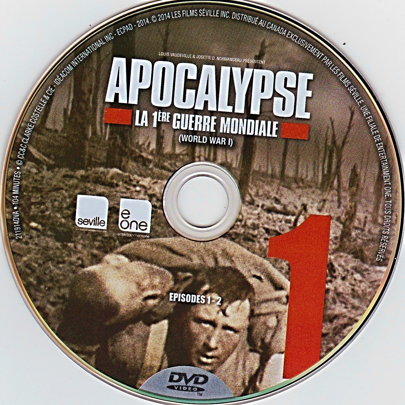 Apocalypse - 1re guerre mondiale DISC 1