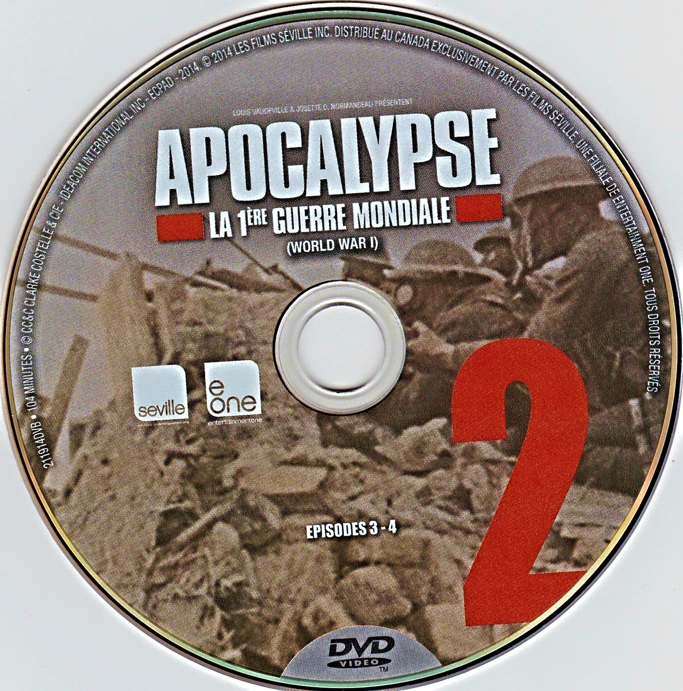 Apocalypse - 1re guerre mondiale DISC 2