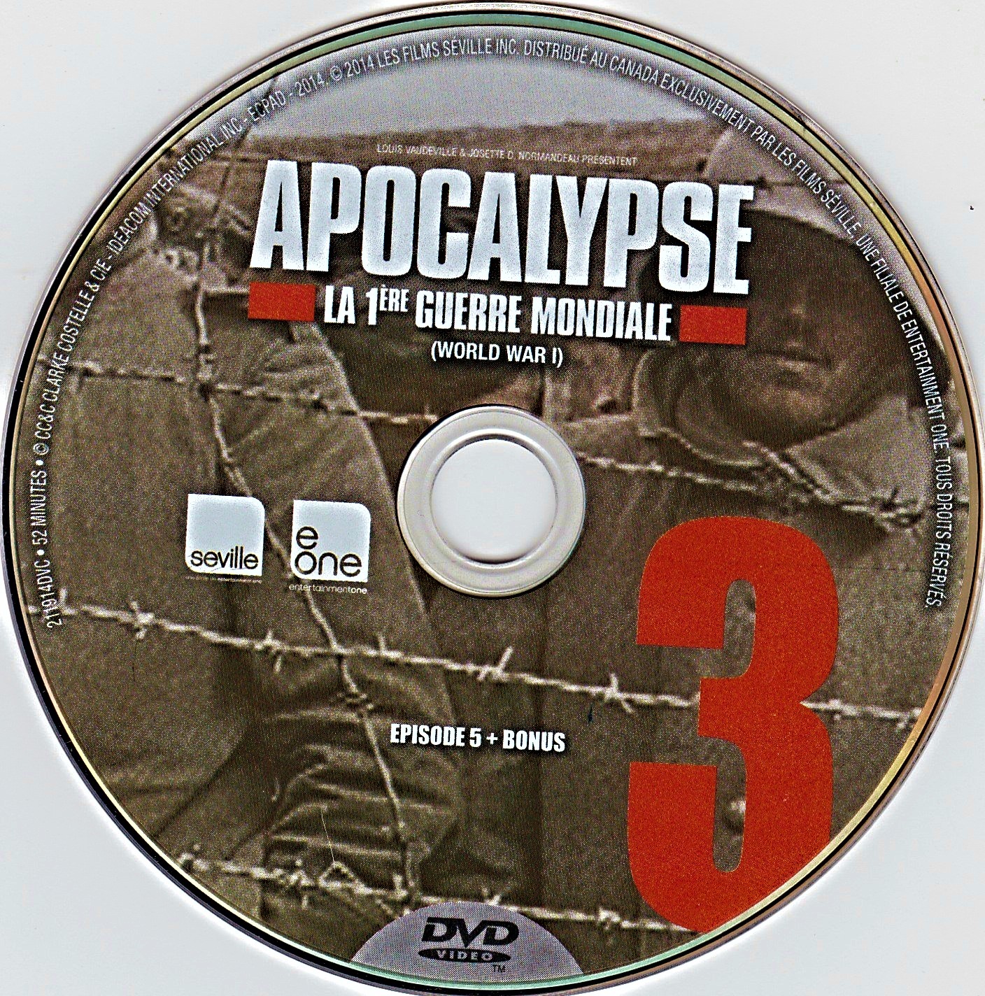 Apocalypse - 1re guerre mondiale DISC 3