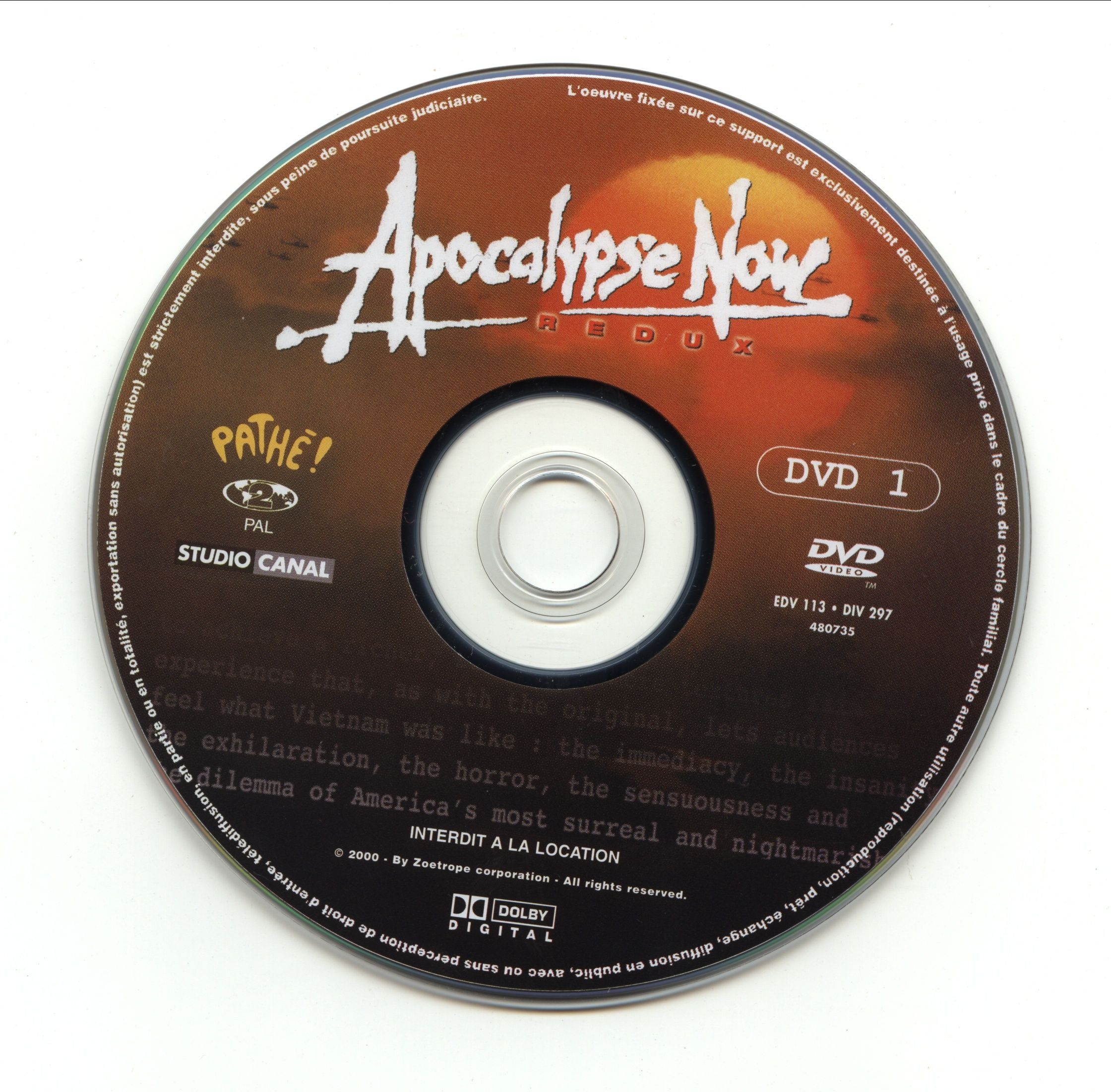 Apocalypse now redux