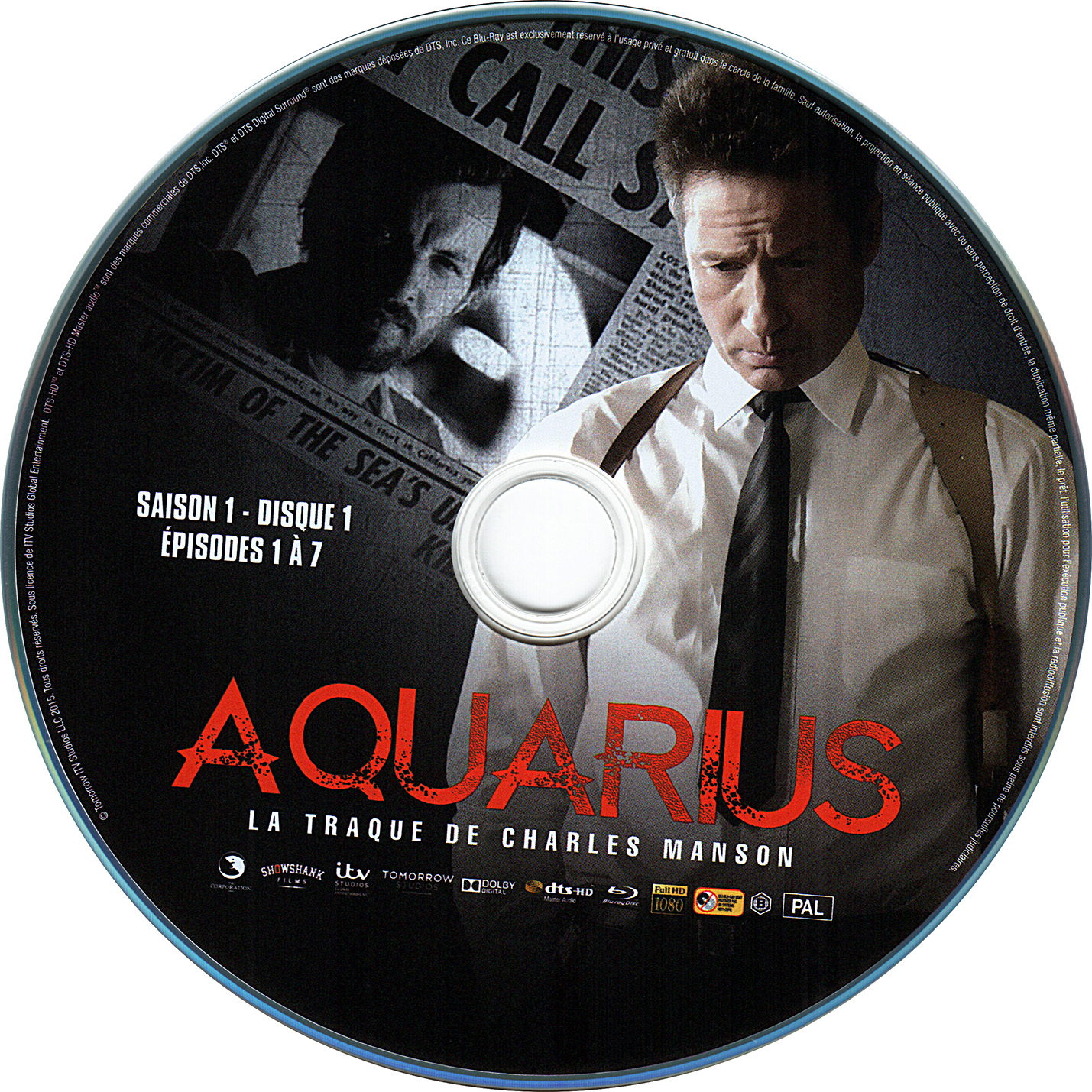 Aquarius Saison 1 DISC 1 (BLU-RAY)