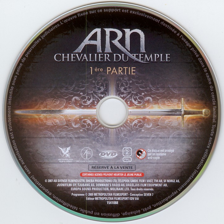Arn chevalier du Temple DISC 1