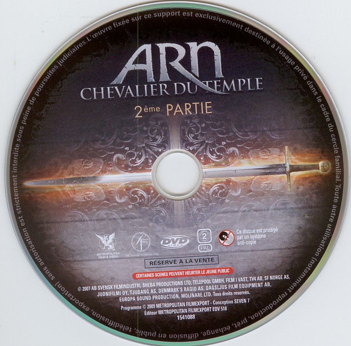 Arn chevalier du Temple DISC 2