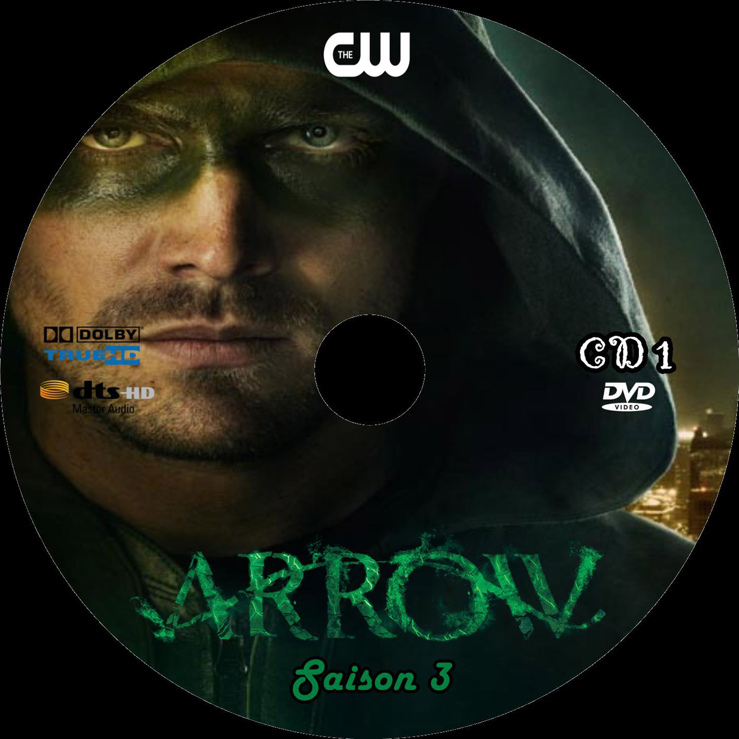 Arrow saison 3 DISC 1 custom