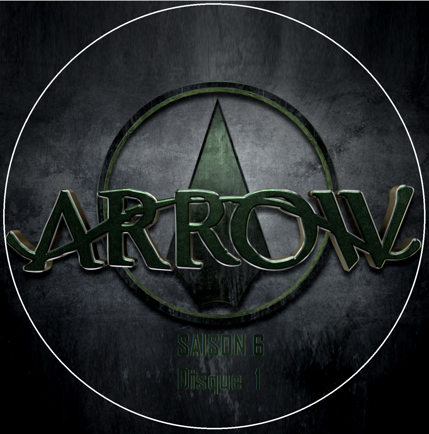 Arrow saison 6 DISC 1 custom